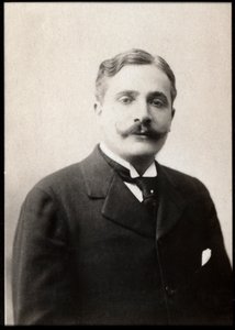 Pierre Decourcelle (1856-1926) francia író portréja. alkotó: French Photographer
