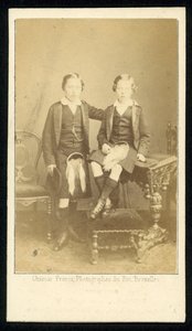 Arthur herceg és Lipót herceg alkotó: French Photographer