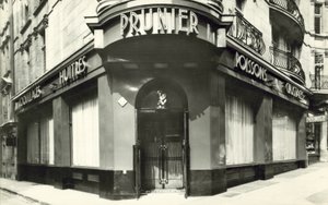 Prunier étterem (f/w fotó) alkotó: French Photographer