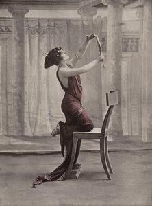 Regina Badet, francia komikus színésznő (színes fotó) alkotó: French Photographer