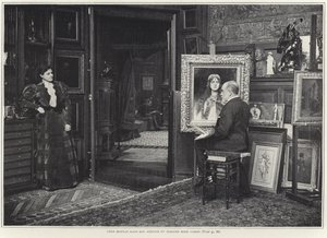 Rose Caron portréját Leon Bonnat festette alkotó: French Photographer