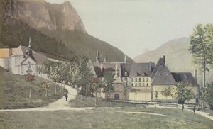 Saint-Pierre-de-Chartreuse, Grande-Chartreuse kolostor, bejárat alkotó: French Photographer