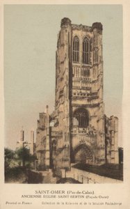 Saint Omer, egykori Szent Bertin-templom alkotó: French Photographer