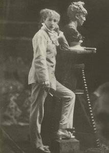 Sarah Bernhardt, 1869-ben (f/w fotó) alkotó: French Photographer
