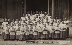 Sixtus-kápolna kórusa alkotó: French Photographer