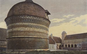 Varengeville, Ango hajótulajdonos kastélya, belső udvara és galambodúja alkotó: French Photographer