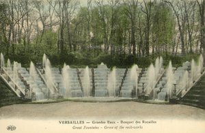 Versailles, Grand Eaux, Grove Of Rockeries alkotó: French Photographer