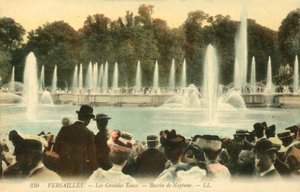 Versailles, A nagy vizek, a Neptunusz-medence alkotó: French Photographer