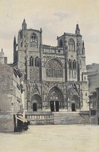 Vienne, Saint-Maurice templom, homlokzat O alkotó: French Photographer