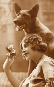 Nő a kutyájával alkotó: French Photographer