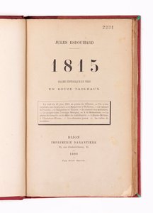 „1815”, Jules Esdouhard alkotó: French School