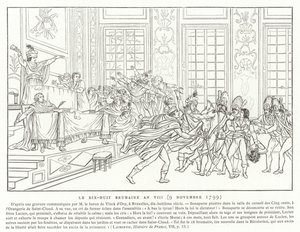 18 Brumaire, VIII. év (1799. november 9.) alkotó: French School