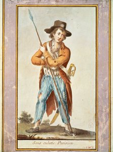 Egy párizsi sansculotte alkotó: French School