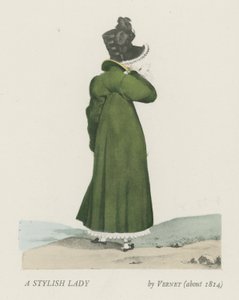 Egy stílusos hölgy (1814 körül) alkotó: French School