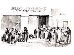 Jóléti Iroda Párizsban, 12. kerület, c. 1870 alkotó: French School