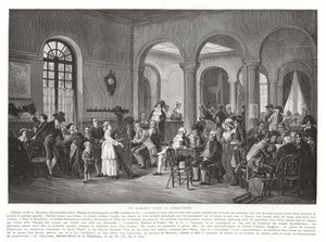 Kabaré a címtár alatt, francia forradalom, 1795-1799 alkotó: French School