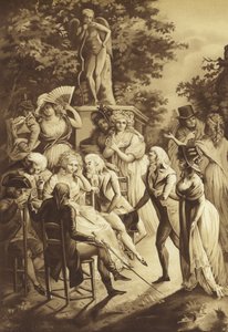 Madame de Stael konferenciája alkotó: French School