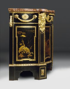 Egy késői XV. Lajos komód, 1763-70 körül alkotó: French School