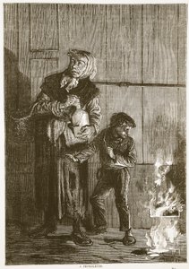 Petroleuse, 1871. április, illusztráció Cassells: A Franciaország és Németország közötti háború története, 1870-1871 alkotó: French School