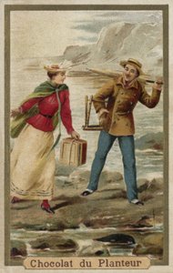 Séta a tengerparton alkotó: French School