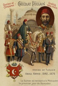 Abdul Hamid II, az Oszmán Birodalom szultánja alkotó: French School