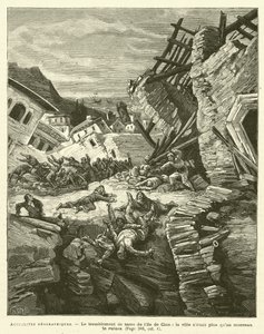 Földrajzi hírek (metszet) alkotó: French School