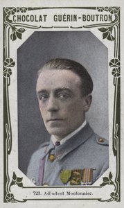 Moutonnier rendőrtiszt (színes fotó) alkotó: French School