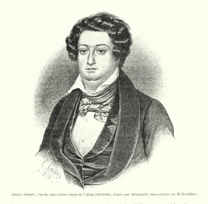 Adolphe Nourrit, az egyik leghíresebb operatenor alkotó: French School