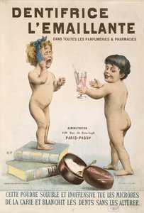 A LEmaillante Dentifrice hirdetése, 1892 alkotó: French School