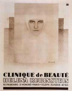 A párizsi Héléna Rubinstein Beauty Clinic hirdetése - Vu-ban alkotó: French School