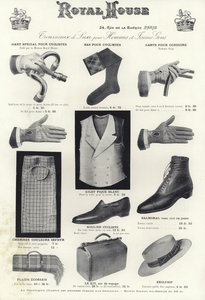 A Royal House reklámozása alkotó: French School