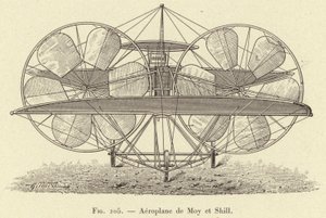 Airplane de Moy et Shill (metszet) alkotó: French School