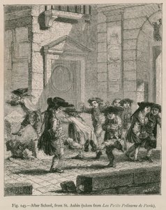 Iskola után, St. Aubinból (a Les Petits Polissons de Paris-ból) alkotó: French School