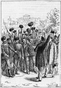 Battenbergi Sándor – I. Bolgár Sándor vagy Battenbergi Sándor (1857-1893) Philippopoliban kikiáltotta Románia és Bulgária unióját, „A jeles világban” alkotó: French School