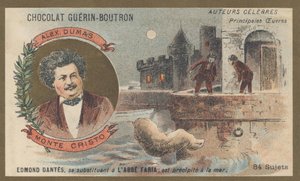 Alexandre Dumas (1802-1870), francia író, „Monte Cristo grófja” regény szerzője (1845-1846) alkotó: French School