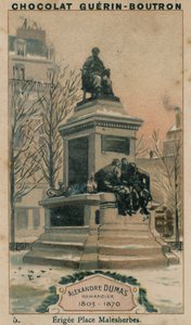 Alexandre Dumas, regényíró, 1803-1870, Felállított hely Malesherbes alkotó: French School