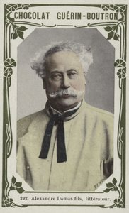 Alexandre Dumas fils, irodalomtudós (színes fotó) alkotó: French School