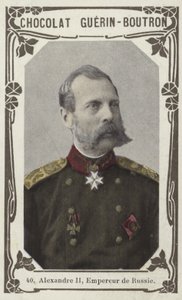 Sándor, Oroszország császára (színes fotó) alkotó: French School