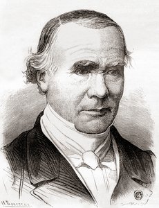 Alfred-Armand-Louis-Marie Velpeau, a „Les Merveilles de la Science”-ből, 1870 körül megjelent (litho) alkotó: French School