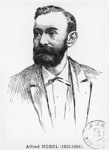 Alfred Nobel (1833-96) alkotó: French School