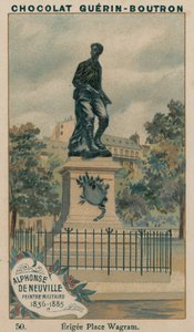 Alphonse De Neuville, katonai festő, 1836-1885, Erigee Place Wagram alkotó: French School