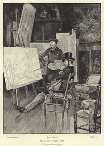 Amatőr vázlat alkotó: French School