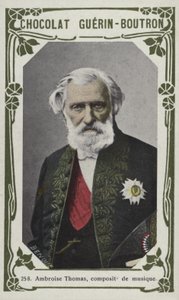 Ambroise Thomas zeneszerző (színes fotó) alkotó: French School