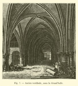 Régi előszoba, a GrandSalle alatt alkotó: French School