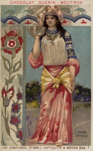 Ősi perzsa jelmez alkotó: French School