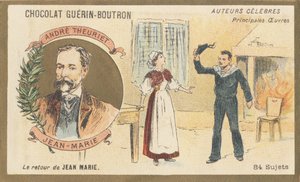 André Theuriet (1833-1907) francia költő, regény- és drámaíró, a „Jean-Marie” dráma szerzője (1872) alkotó: French School