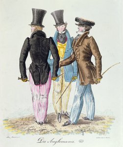 Anglománok, 1830 körül alkotó: French School
