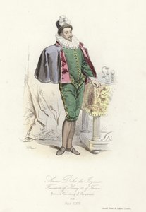 Anne, Joyeuse hercege, III. Henrik francia kedvence alkotó: French School