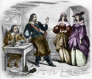 Anne "" Ninon"" az Enclóból (vagy Ninon de Lenclos vagy Ninon de Lanclos alkotó: French School