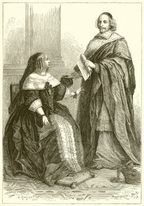 Ausztriai Anna és Mazarin bíboros alkotó: French School